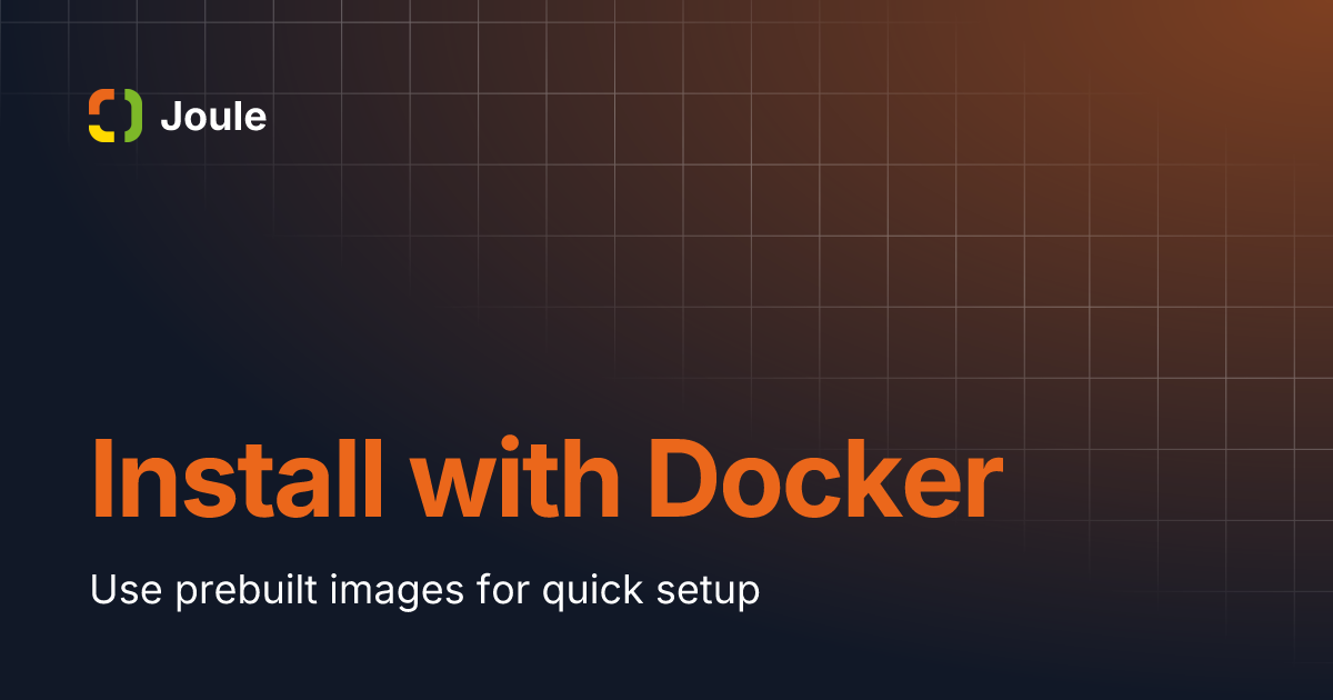 Install With Docker