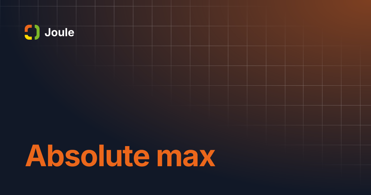 absolute-max-joule